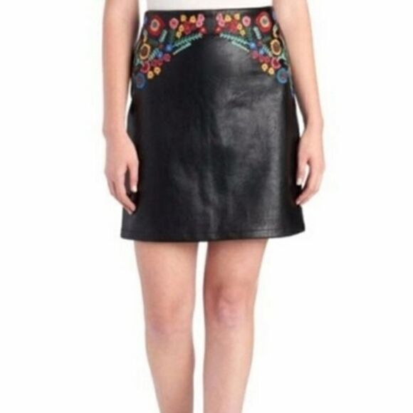 For the Republic Embroidered Skirt Sz 10 - Picture 1 of 9